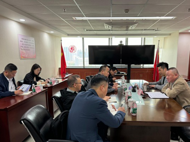 公司黨委委員、副總經(jīng)理董勇會(huì)見(jiàn)寧馬新...